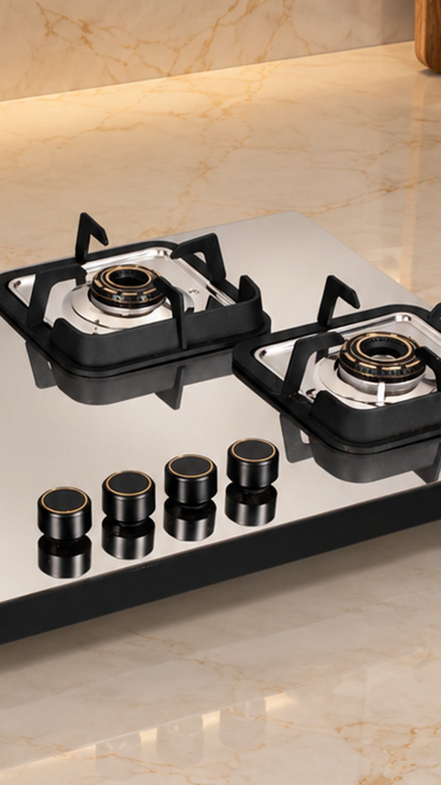 Safeline Plus 4br Alex series stainless steel built in hob automatic
