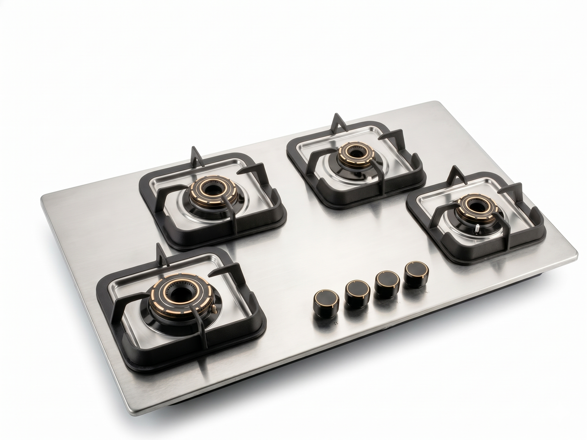 Safeline Plus 4br Alex series stainless steel built in hob automatic