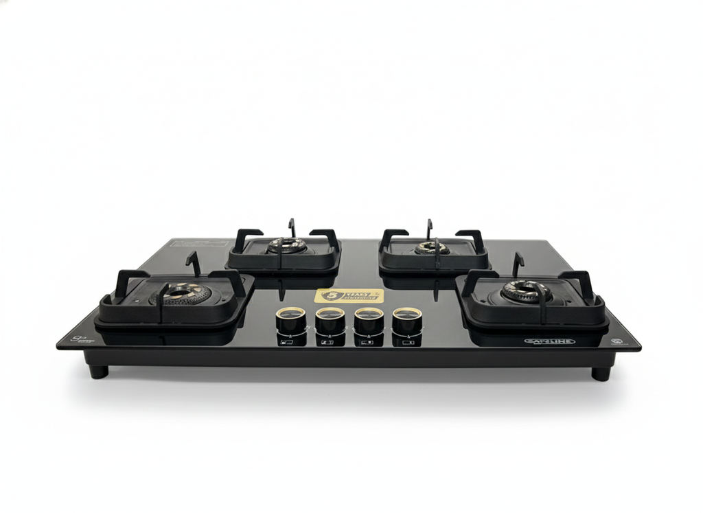 4br 8mm glass built in hob automatic