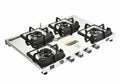 Safeline Plus 2mm trident series 4 burner cooktop. (3 years warranty)