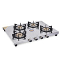 Safeline Plus 4 burner trident series 2mm stainless steel gas cooktop (lifetime warranty on body)