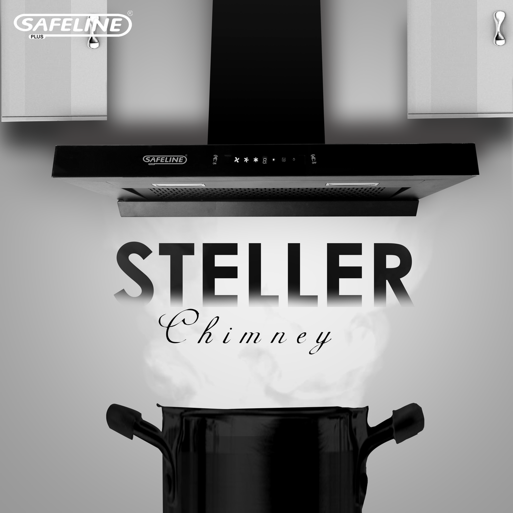 Safeline Plus Stellar chimney 60cm 1300 suction power (2 year warranty)