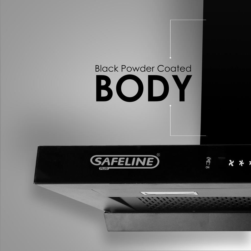Safeline Plus Stellar chimney 60cm 1300 suction power (2 year warranty)