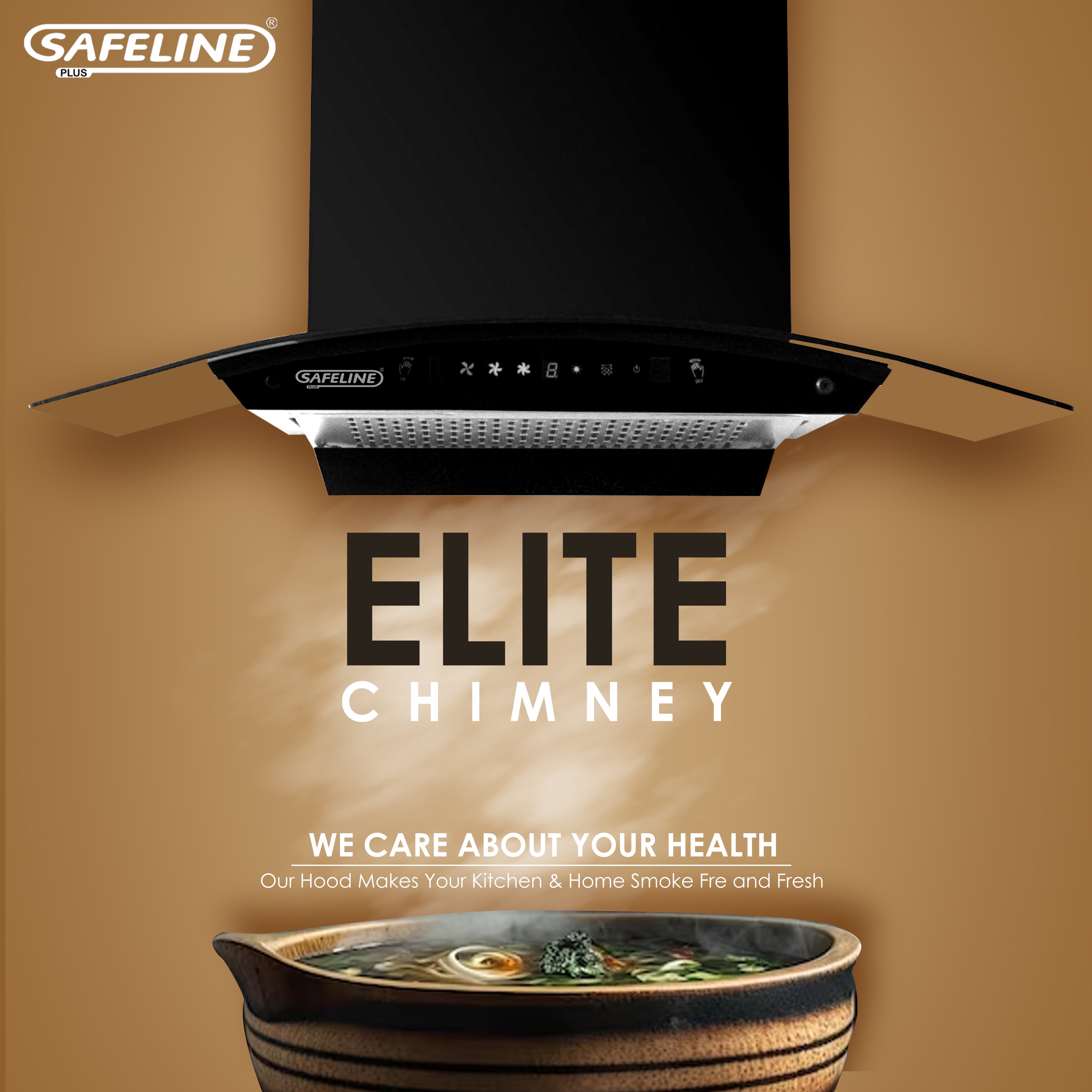 Safeline Plus Elite chimney 90cm