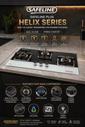 3b alex series (black n white) builtin hob automatic