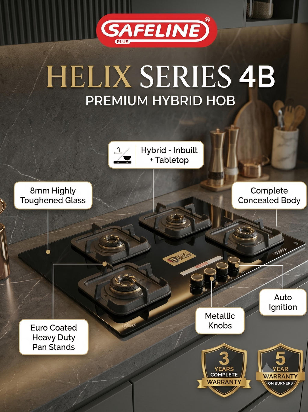 4B HELIX BLACK