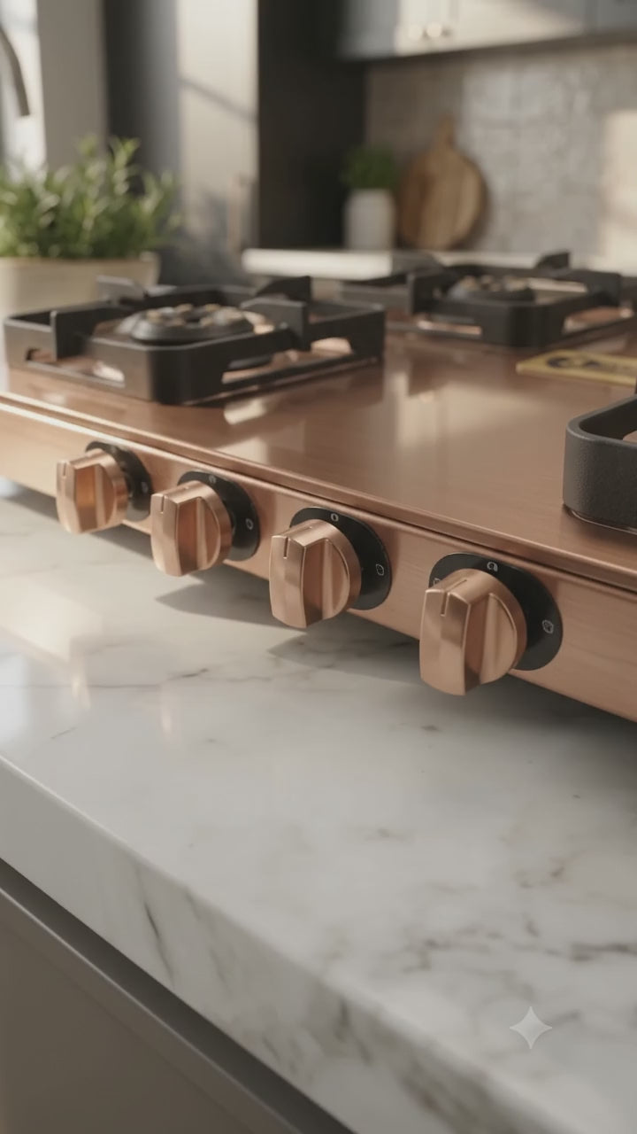 Safeline Plus Astor Series 4-Burner Gas Cooktop